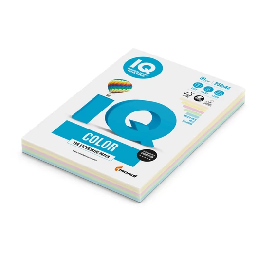 IQ Color A4 80g. pasztell MIX-PACK anyagában színezett másolópapír Egyéb