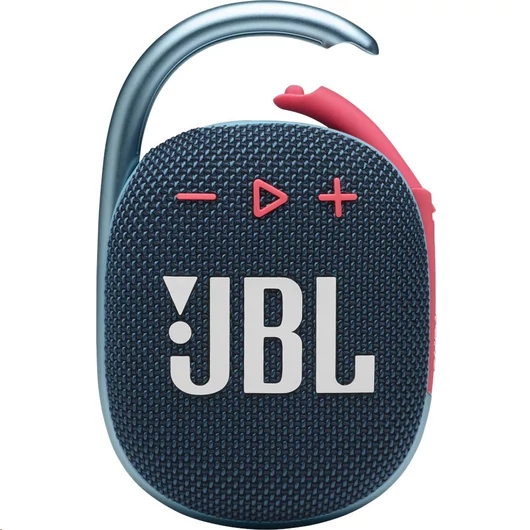 JBL Clip 4 vízálló Bluetooth hangszóró kék-rózsaszín (JBLCLIP4BLUP)