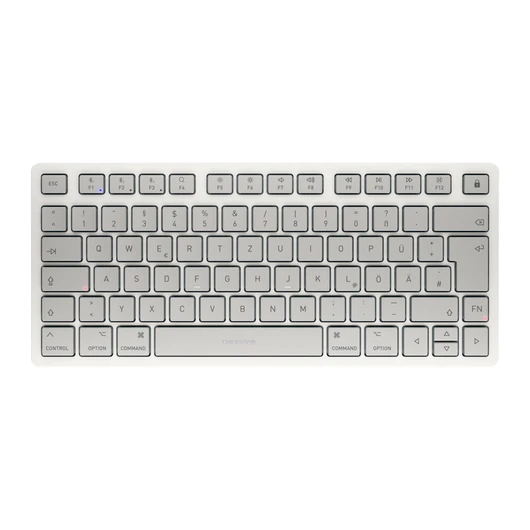 CHERRY KW 7100 MINI BT FOR MAC DE LAYOUT MOONLIGHT WHITE