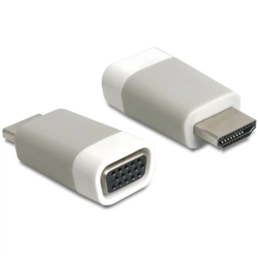 Delock HDMI -> VGA M / F adapter szürke