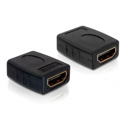 Delock HDMI F / F adapter fekete