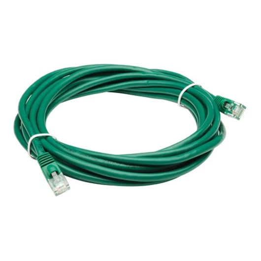 OEM RJ45 CAT6 UTP M / M adatkábel 0.5m LSOH zöld