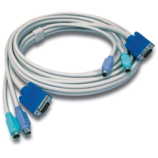 TRENDnet TK-C10 PS / 2 VGA M / M KVM tkábel 3m szürke