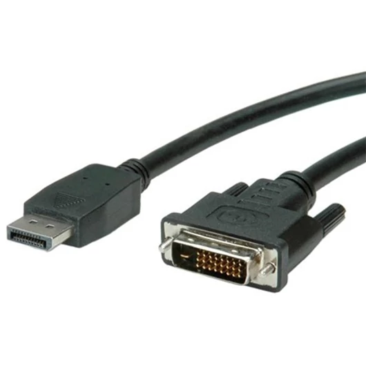 OEM Displayport -> DVI-D M / M video jelkábel 2m fekete (11.99.5610)