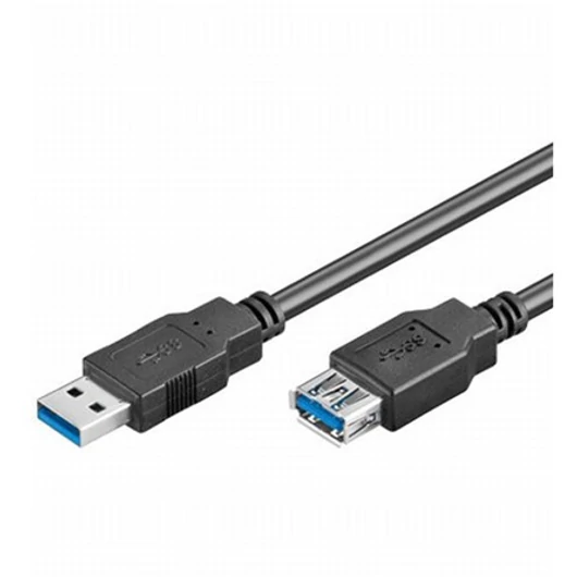 OEM USB 3.0 A M / F adatkábel hosszabbító 1.8m