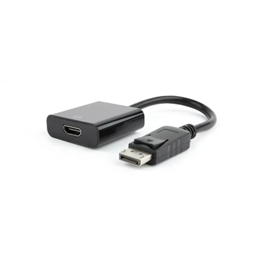 Gembird Displayport -> HDMI M / F adapter 0.1m fekete