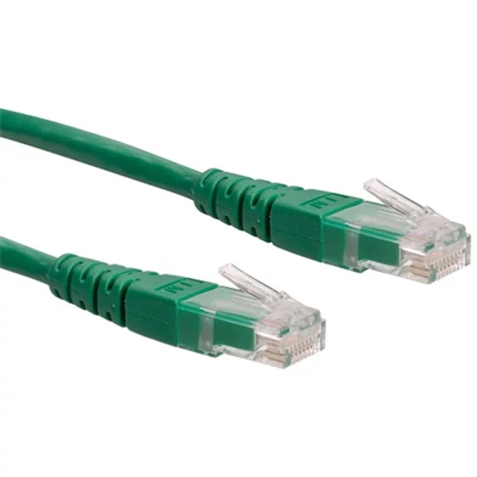 OEM RJ45 CAT6 UTP M / M adatkábel 1m zöld