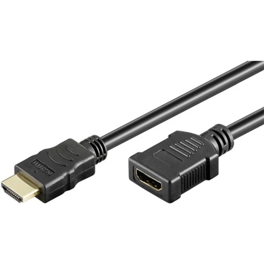 Goobay HDMI M / F video jelkábel hosszabbító 5m fekete