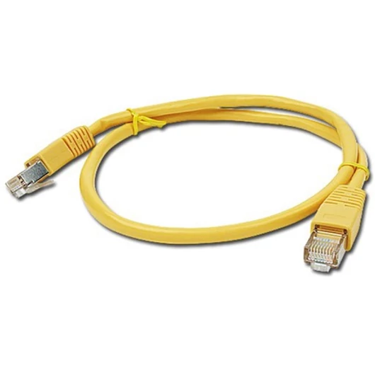 Gembird RJ45 CAT6 UTP M / M adatkábel 0.25m sárga