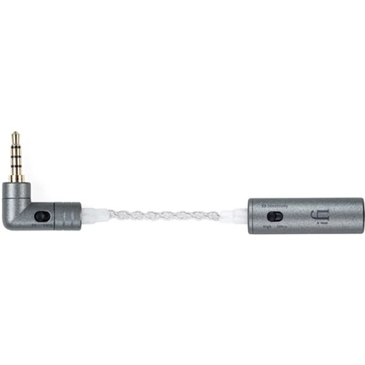 ifi Jack stereo 3,5mm (4pin) M / F zavarszűrő 0.1m ezüst