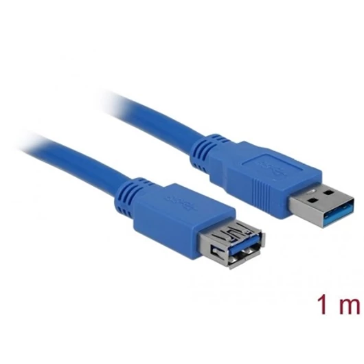 Delock USB 3.0 A M / F adatkábel hosszabbító 1m kék