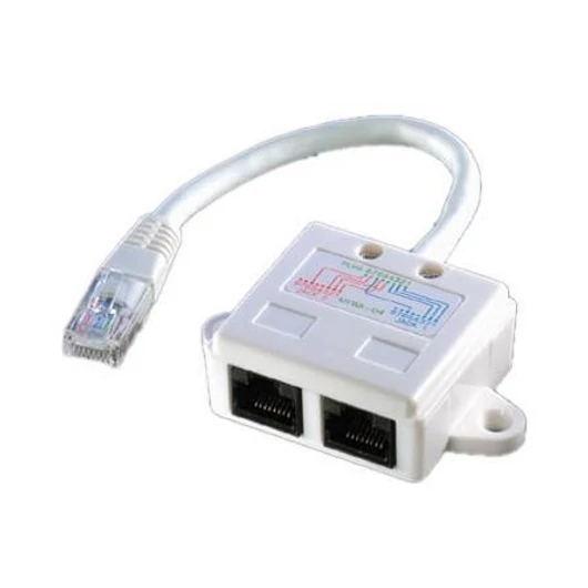 Roline RJ45 CAT5e UTP -> 2db RJ45 CAT5e UTP M / F adapter