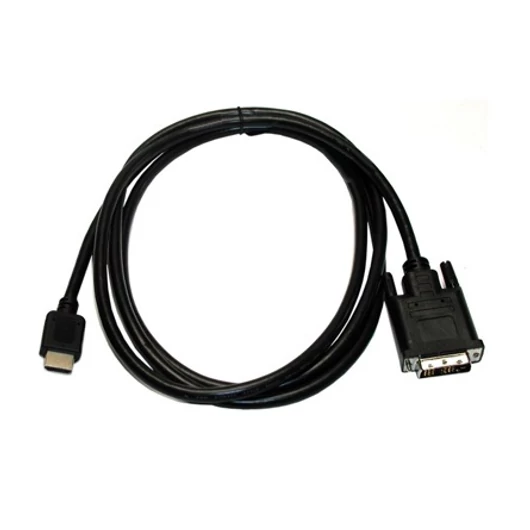 OEM DVI-D -> HDMI M / M video jelkábel 2m fekete