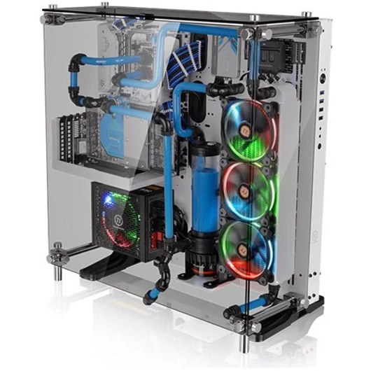 Thermaltake Core P5 Tempered Glass Snow Edition táp nélküli ablakos ATX számítógépház fehér