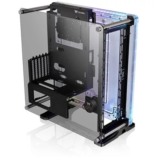 Thermaltake DistroCase 350P táp nélküli ablakos ATX számítógépház fekete