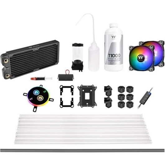 Thermaltake Pacific C240 DDC Hard Tube processzor vízhűtő  kit