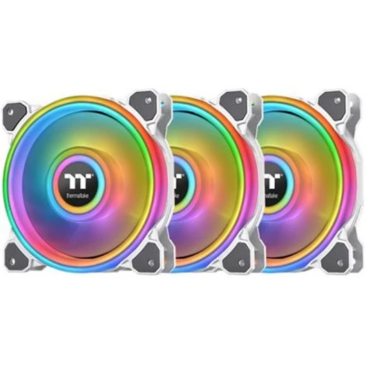 Thermaltake Riing Quad 14 RGB Radiator Fan TT Premium Edition 3 Fan Pack processzor hűtő RGB