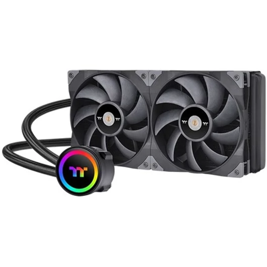 Thermaltake TOUGHLIQUID 280 ARGB processzor vízhűtő fekete