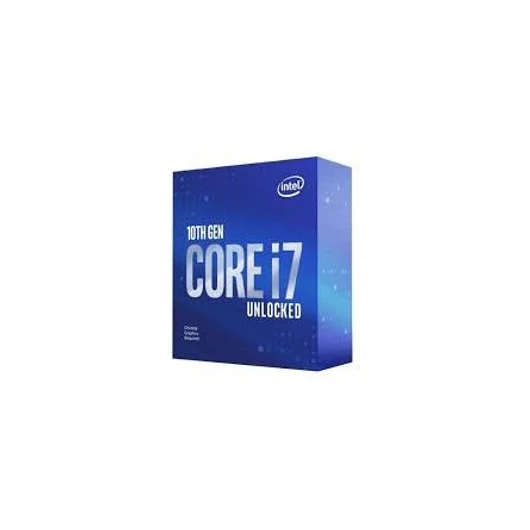 Intel Core i7 10700F LGA1200 BOX processzor GPU nélkül