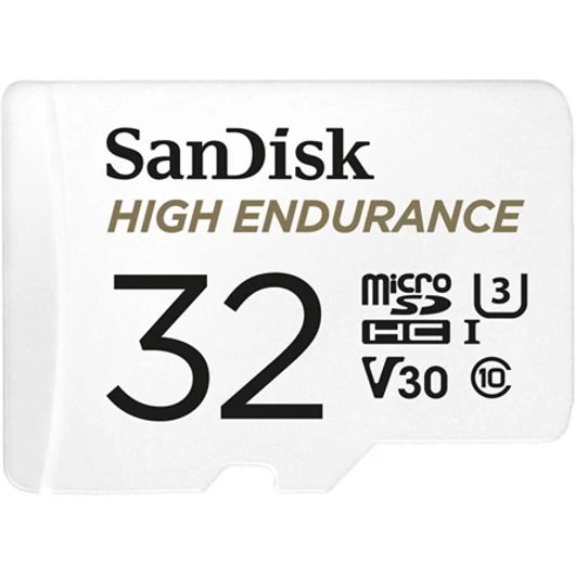 Sandisk 32GB SD micro (SDHC Class 10 UHS-I U3) High Endurance memória kártya