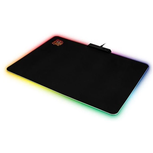 Tt eSPORTS DRACONEM RGB gaming egérpad fekete