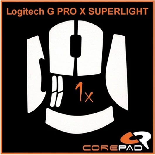 Corepad Logitech G PRO X SUPERLIGHT Soft Grips fehér