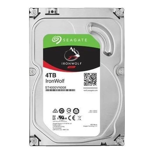 Seagate IronWolf 4TB 256MB SATA3 3,5" HDD