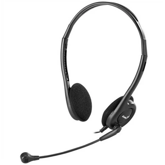 Genius HS-M200C stereo headset fekete