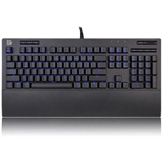 Tt eSPORTS Neptune PRO Blue USB angol (US) gaming (TTC Dust Proof) billentyűzet fekete