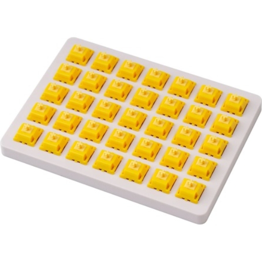 Keychron Gateron Cap Gold Yellow switch set (35db)