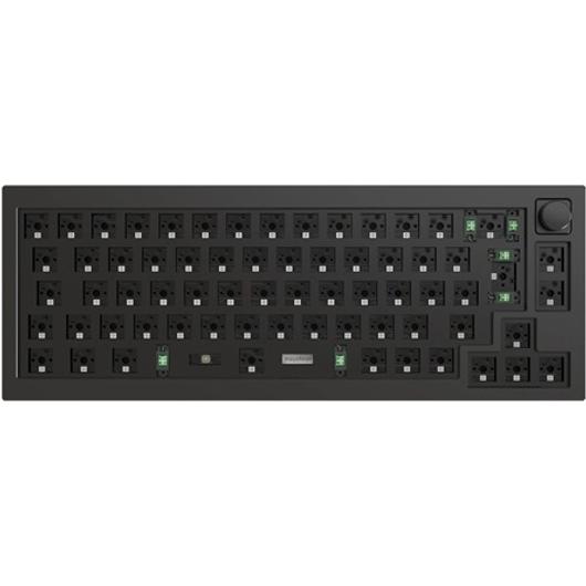 Keychron Q2 Swappable RGB Backlight Knob ISO - Barebone - Black