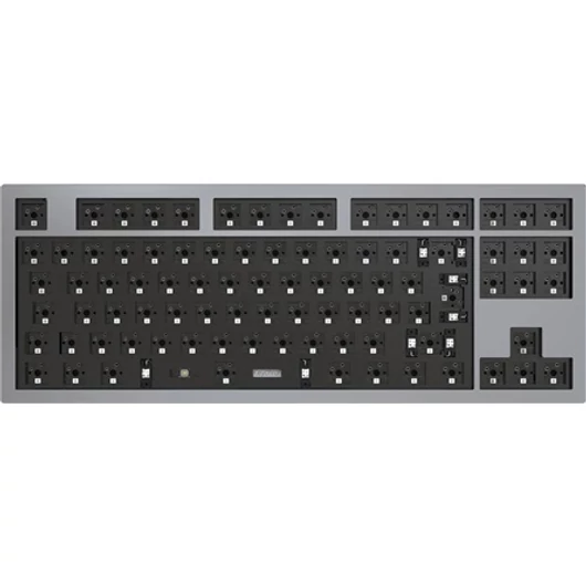 Keychron Q3 Swappable RGB Backlight ISO Barebone - szürke