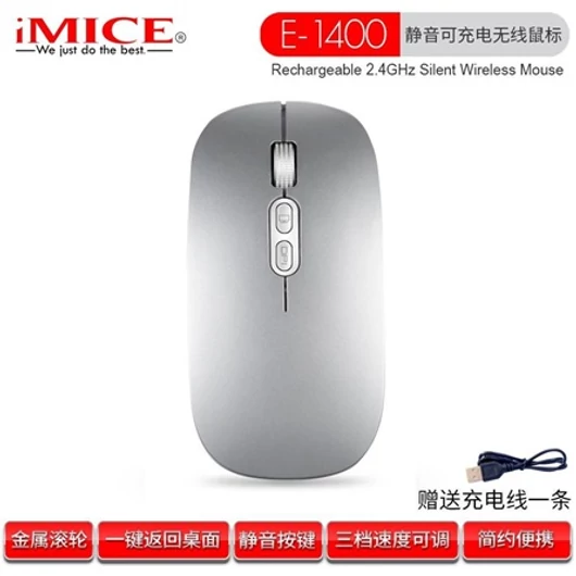 iMICE E-1400 vezeték nélküli optikai egér fehér
