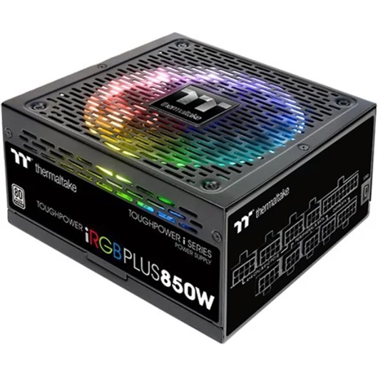 Thermaltake Toughpower iRGB PLUS ATX gamer tápegység 850W 80+ Platinum BOX