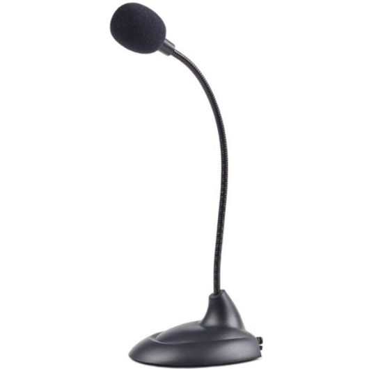 Gembird asztali mikrofon fekete