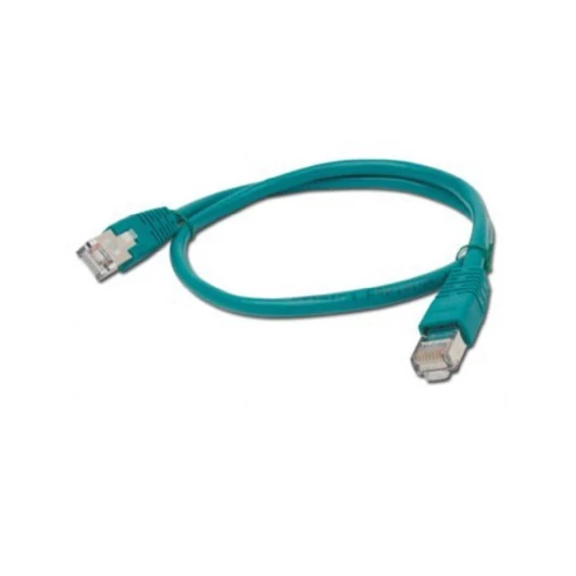 Gembird RJ45 CAT6 FTP M / M adatkábel 0.5m zöld