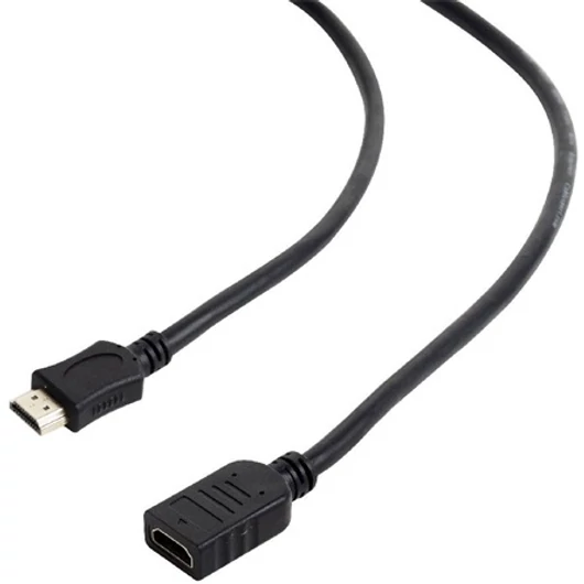 Gembird HDMI 1.4 M / F video jelkábel hosszabbító 1.8m fekete