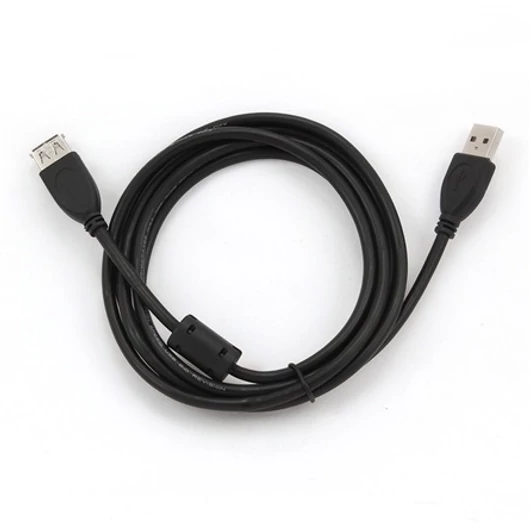 Gembird USB A M / F adatkábel 1.8m premium fekete