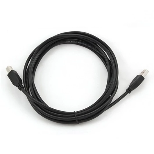 Gembird USB A -> USB B M / M adatkábel 3m fekete
