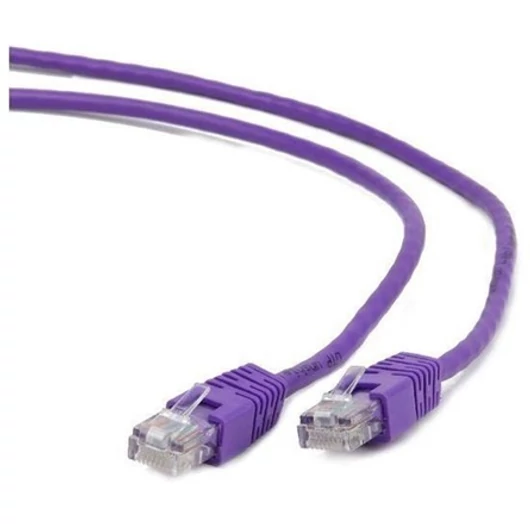 Gembird RJ45 CAT5e UTP M / M adatkábel 0.5m lila