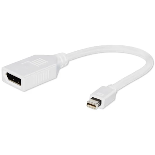 Gembird Displayport mini -> Displayport M / F adapter 0.1m fehér