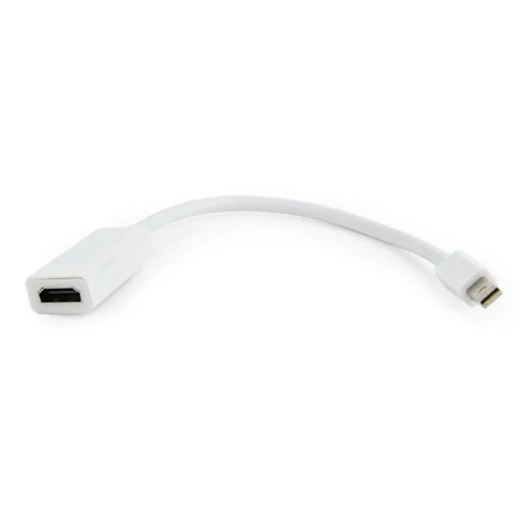 Gembird Displayport mini 1.2 -> HDMI M / F adapter 0.2m fehér