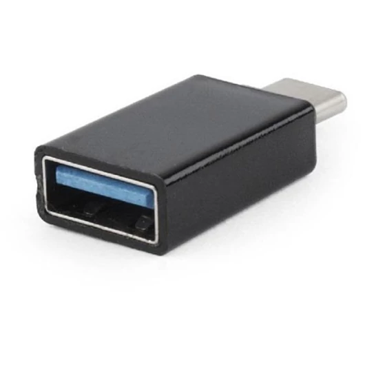 Gembird USB 3.0 C -> USB 3.0 A M / F adapter fekete