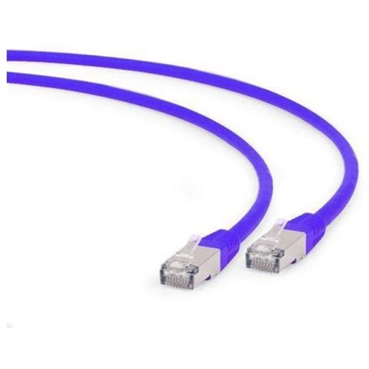 Gembird RJ45 CAT6A FTP M / M adatkábel 0.5m szürke LSZH