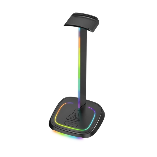 The G-Lab Fejhallgató állvány - K STAND NEON RGB H (fekete, USB-C, USB-A, univerzális, csúszásgátló, RGB)