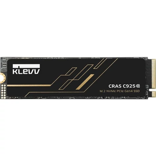 KLEVV CRAS C925G 2TB PCIe x4 (4.0) NVMe M.2 2280 SSD fekete