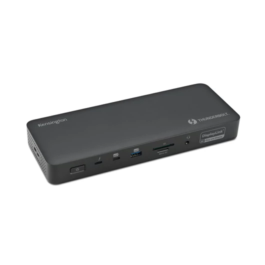 Az SD5920T EQ ThunderboltTM 4 Quad 4K Hybrid dokkoló DisplayLink® technológiával akár négy külső kijelzőt is támogat Windows, macOS és ChromeOS operációs rendszert futtató laptopok esetében. Sokoldalú dokkolóállomás, amellyel a ThunderboltTM 4, Thunderbol