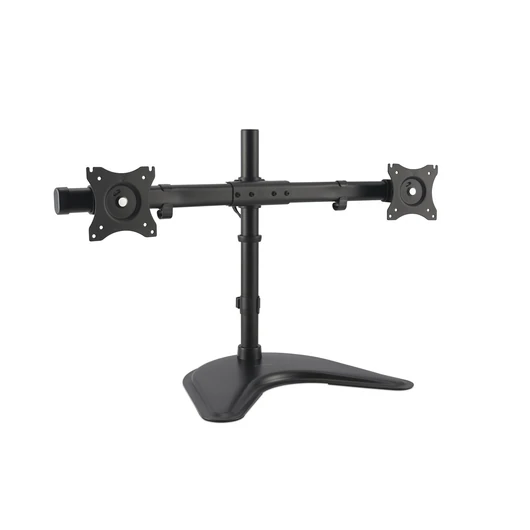 A SmartFitTM Ergo szabadon álló kettős monitorkar kényelmes megoldást kínál 2 monitor megemeléséhez. Akár 2 x 27 méretű monitorhoz is alkalmas, és a problémamentes telepítés érdekében stabil asztali talapzatot használ (nincs szükség U-alakú szorítópántra 