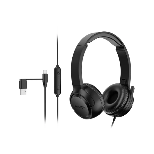 A H950 EQ USB-C®/USB-A fülre helyezhető fejhallgató tiszta és megbízható hívásminőséget biztosít munkához és virtuális értekezletekhez. A kihajtható mikrofon tiszta hangfelvételt biztosít, a sidetone pedig lehetővé teszi, hogy beszéd közben hallja a saját