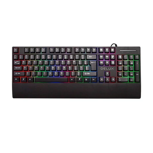 Delux K9852 Gamer billentyűzet RGB